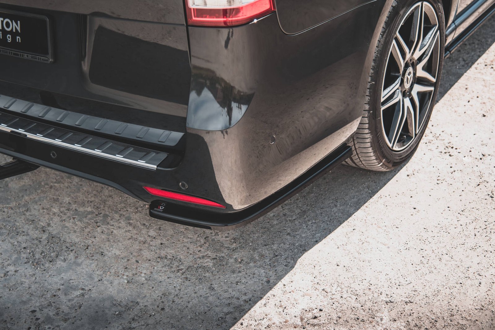 Splitters Laterales Traseros Mercedes-Benz V-Class AMG-Line W447 Facelift