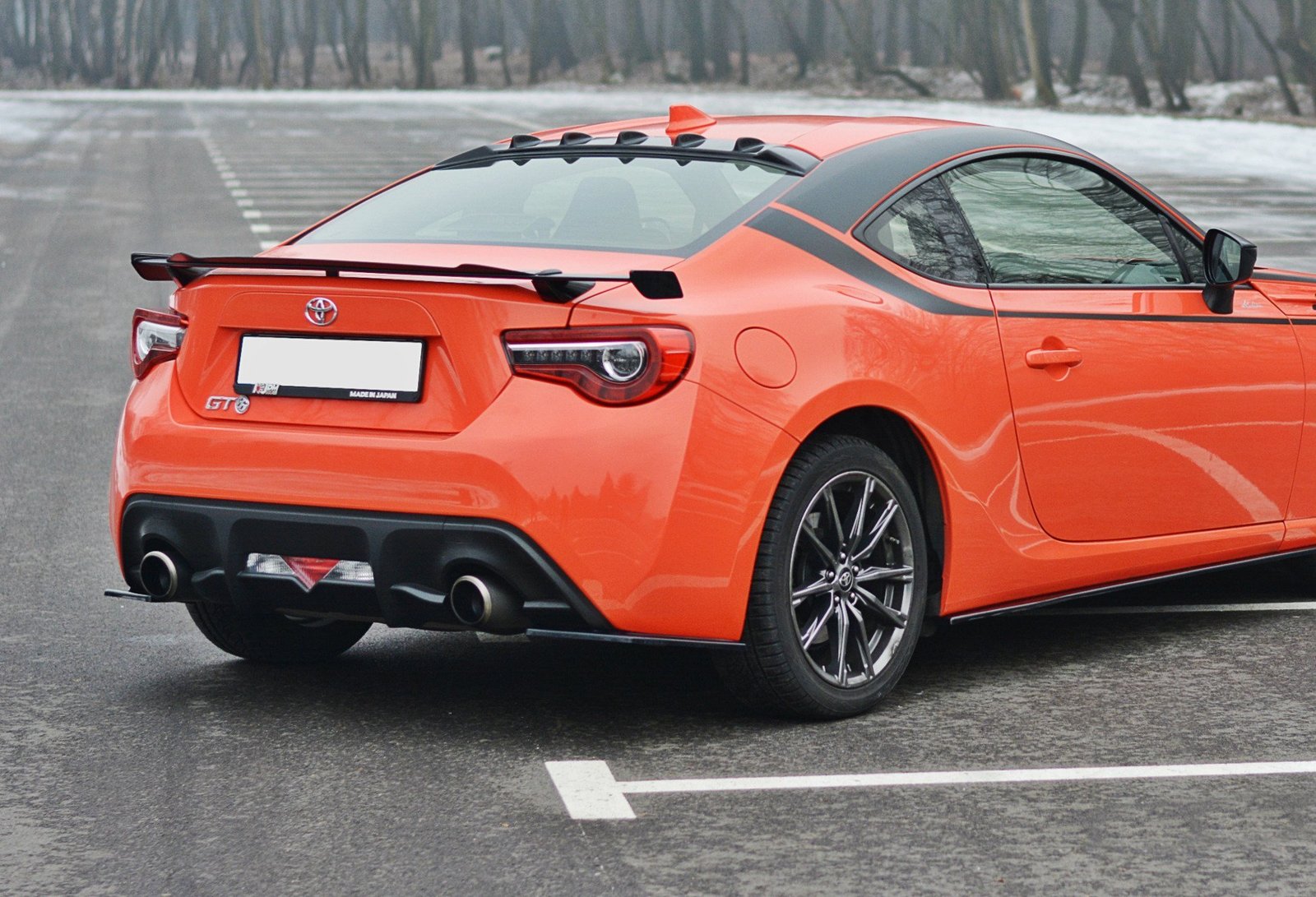 Splitters Laterales Traseros Toyota GT86 Facelift