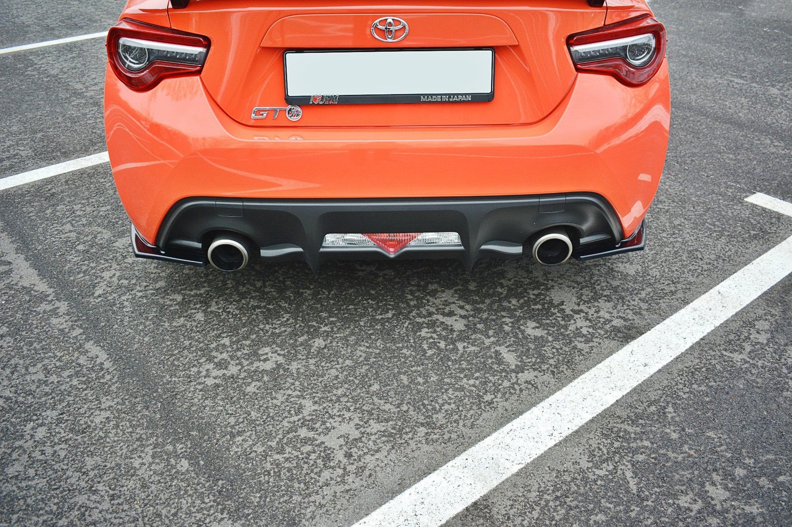 Splitters Laterales Traseros Toyota GT86 Facelift - Imagen 2