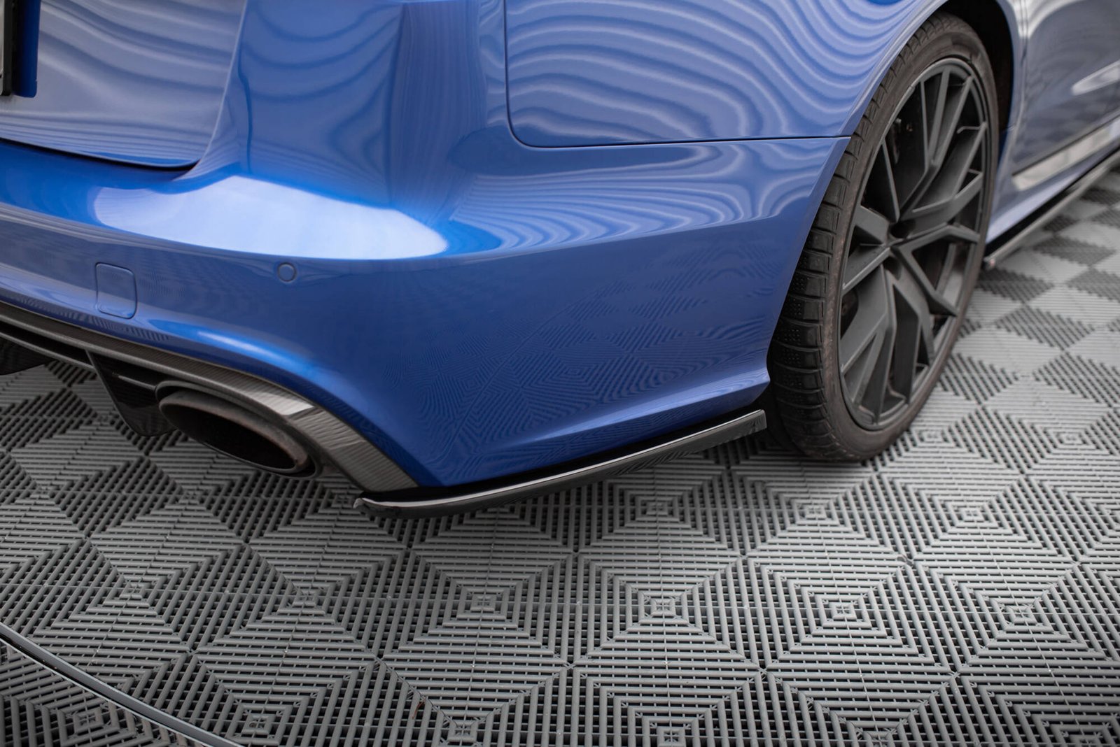 Splitters Laterales Traseros Audi RS6 C7 / C7 Facelift