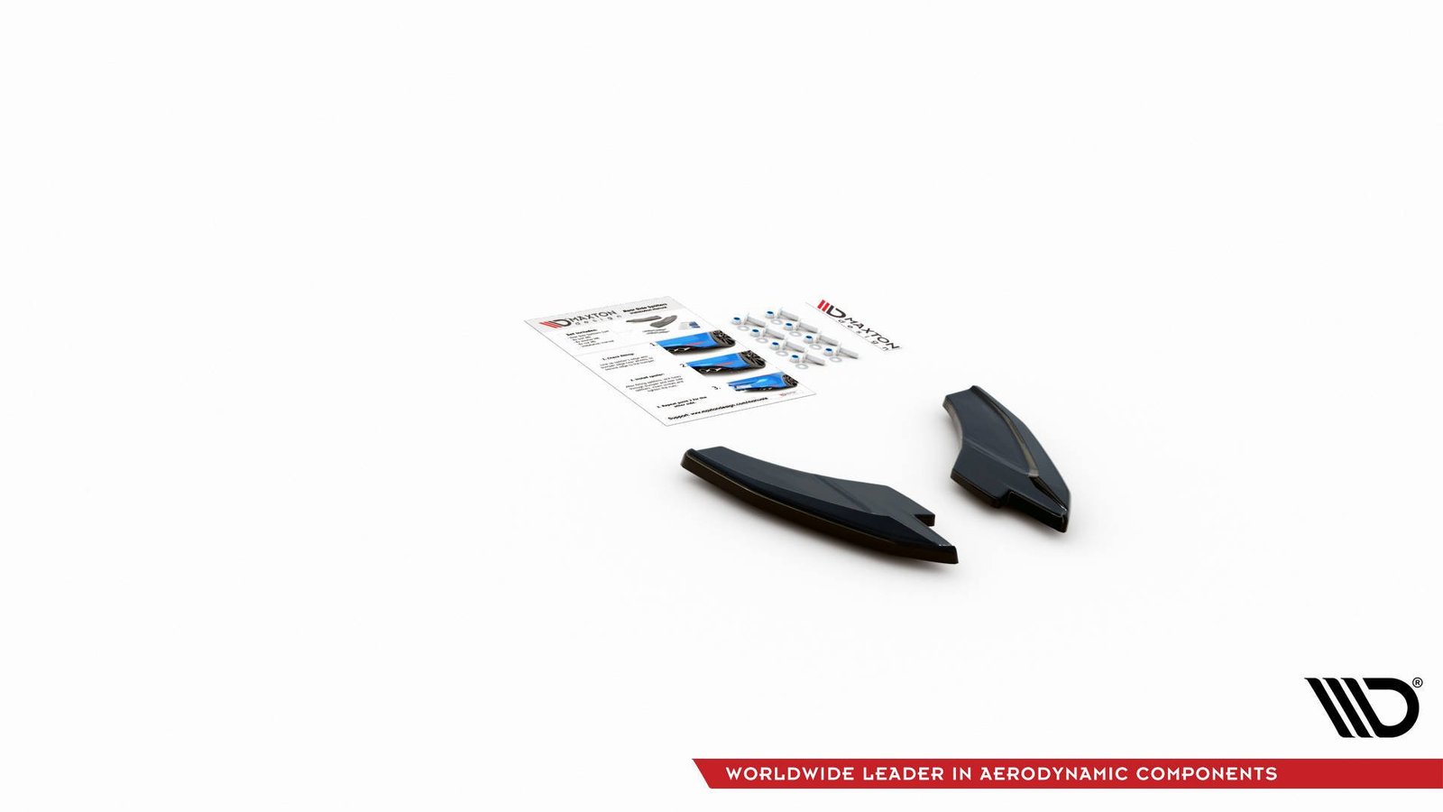 Splitters Laterales Traseros Audi S3 / A3 S-Line Sportback 8Y - Imagen 4