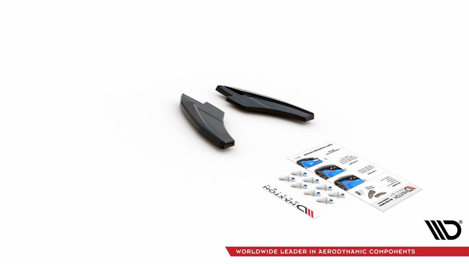 Splitters Laterales Traseros Audi S3 / A3 S-Line Sportback 8Y - Imagen 5