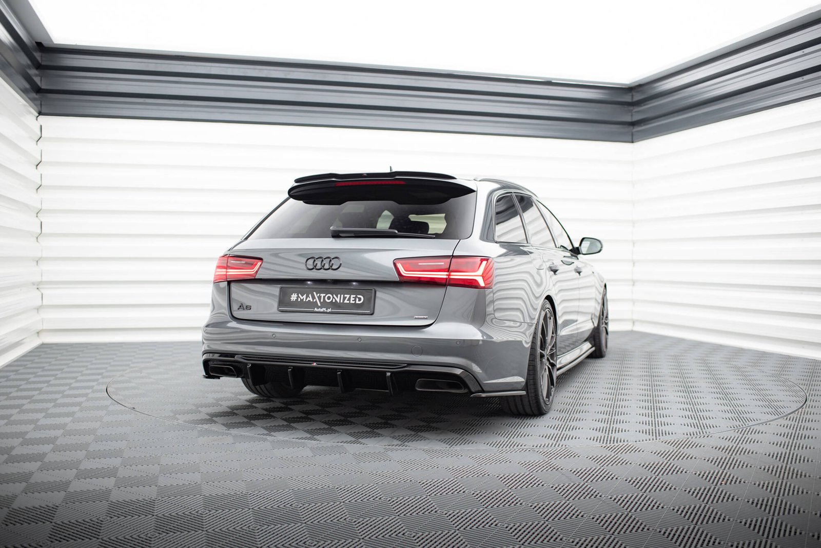 Splitters Laterales Traseros Audi S6 / A6 S-Line / A6 C7 FL - Imagen 2