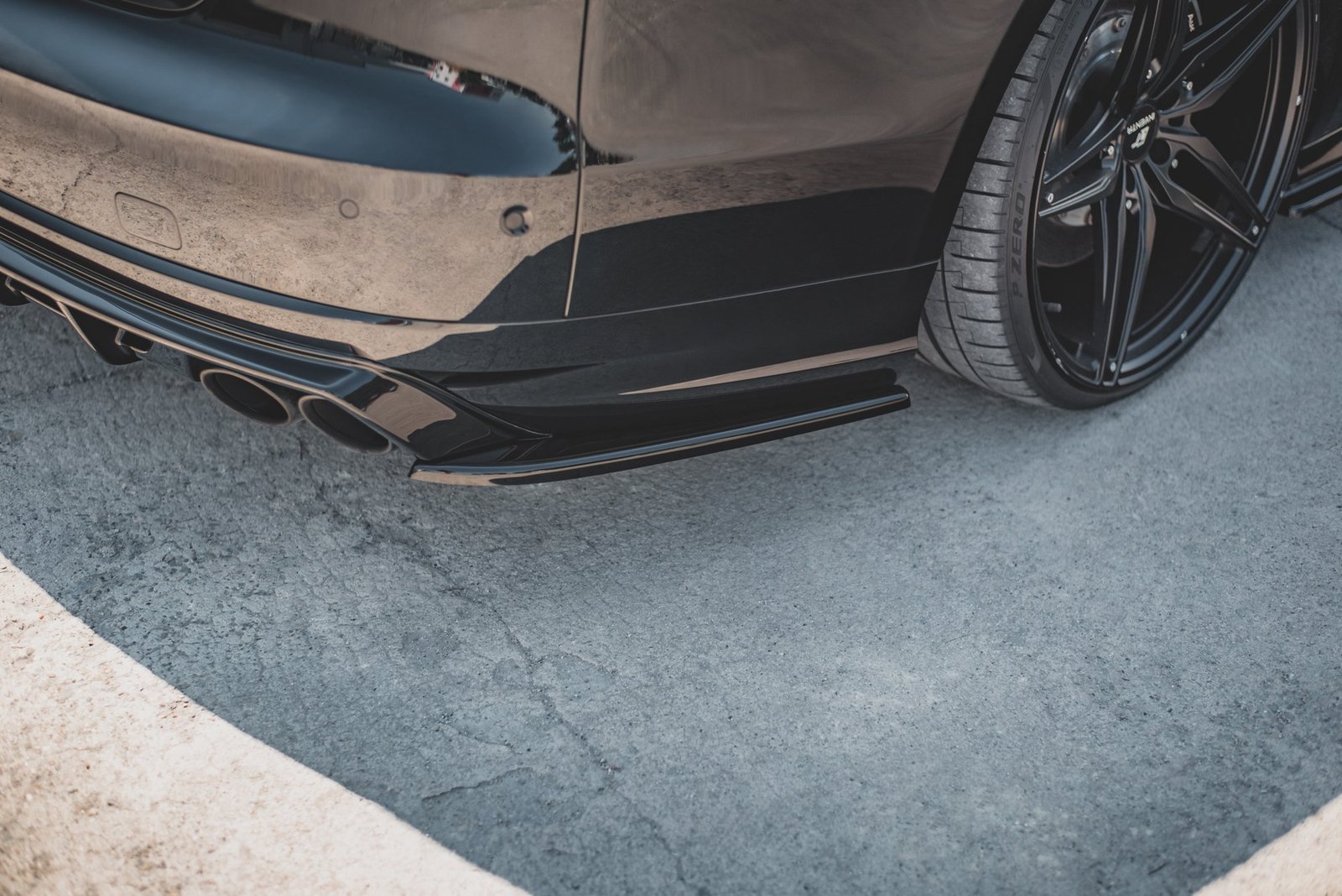 Splitters Laterales Traseros Audi S8 D4 Facelift - Imagen 4