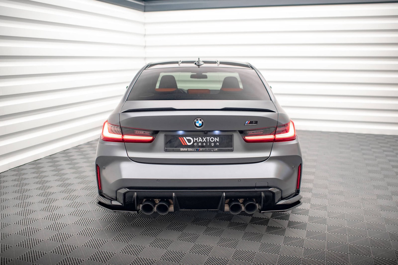 Splitters Laterales Traseros BMW M3 Sedan / Touring G80 / G81 - Imagen 2