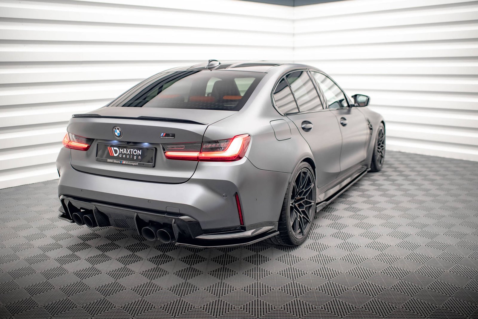 Splitters Laterales Traseros BMW M3 Sedan / Touring G80 / G81 - Imagen 3