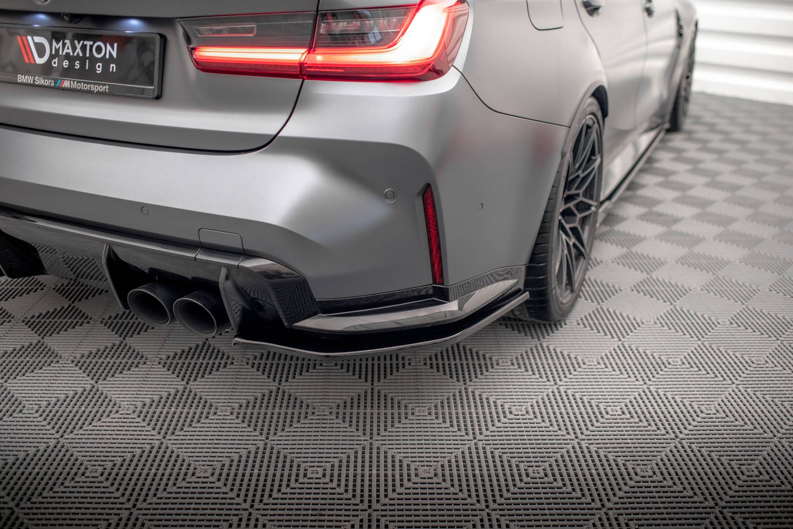 Splitters Laterales Traseros BMW M3 Sedan / Touring G80 / G81