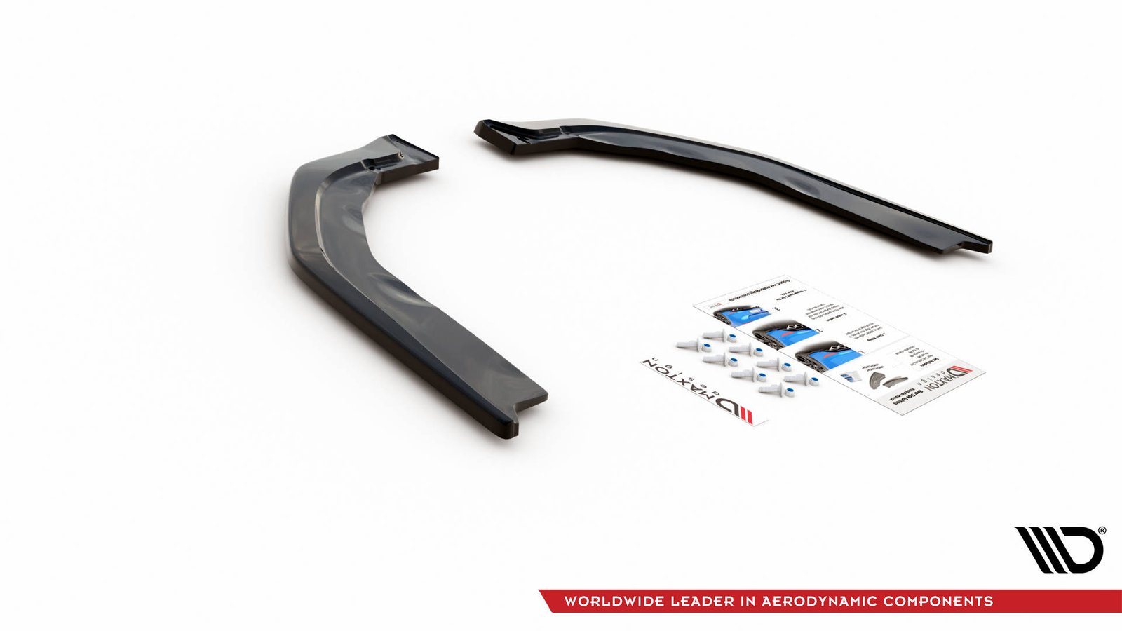 Splitters Laterales Traseros BMW M3 Sedan / Touring G80 / G81 - Imagen 5