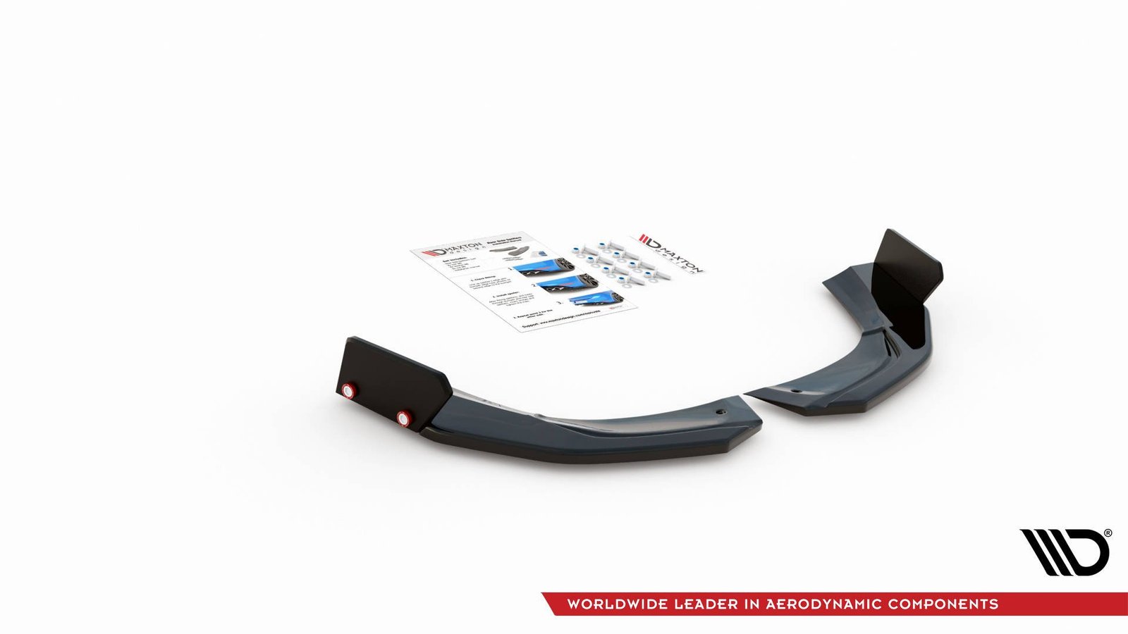 Splitters Laterales Traseros + Flaps Aerodinámicos Mercedes-AMG A 45 S Aero Pack W177 - Imagen 3