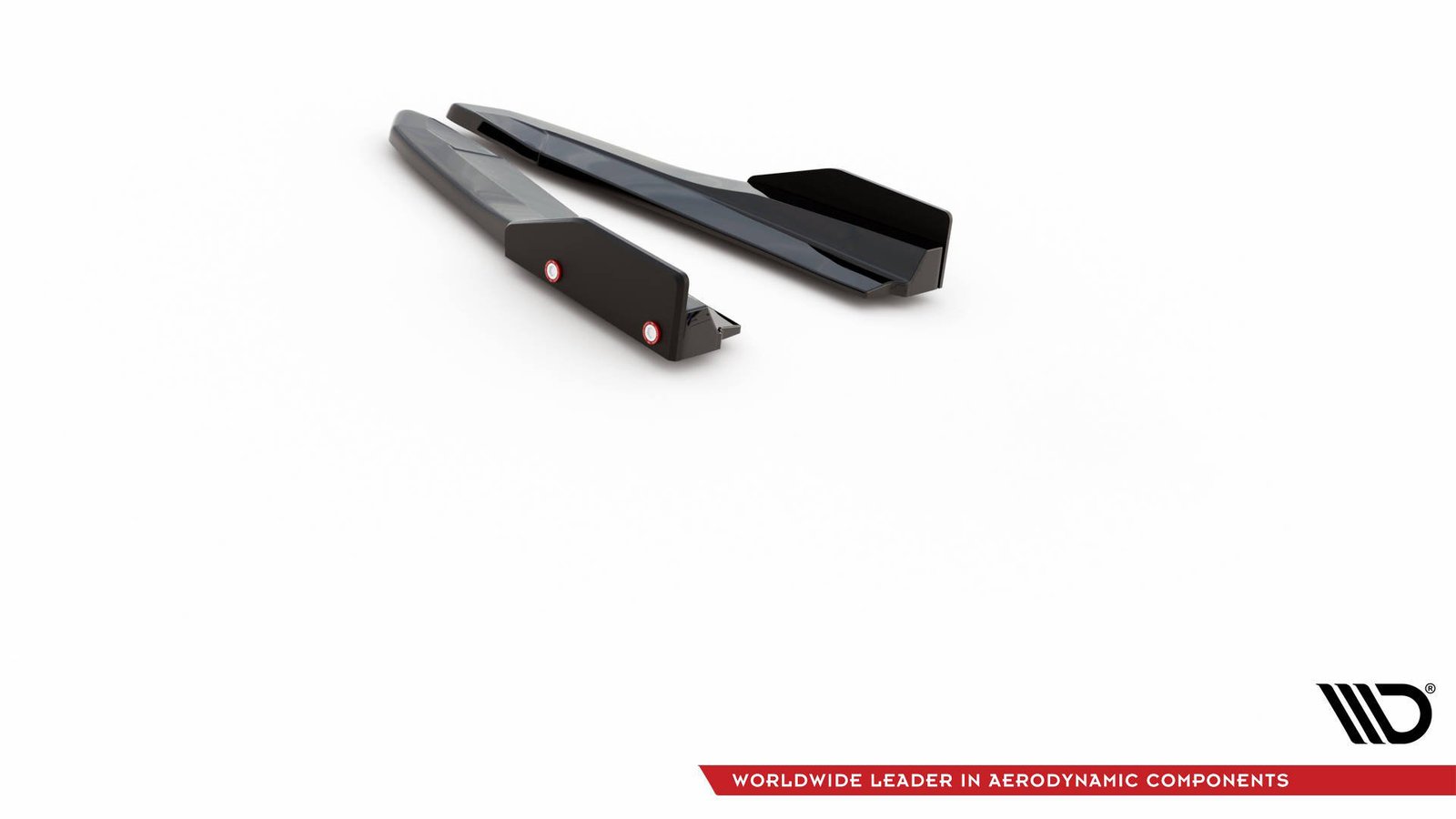 Splitters Laterales Traseros + Flaps Aerodinámicos Skoda Octavia RS Combi / Liftback Mk4 / Mk4 Facelift - Imagen 5