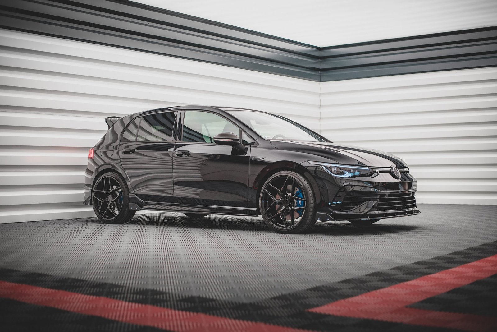 Splitters Laterales Traseros + Flaps Aerodinámicos Volkswagen Golf R Hatchback Mk8 - Imagen 2