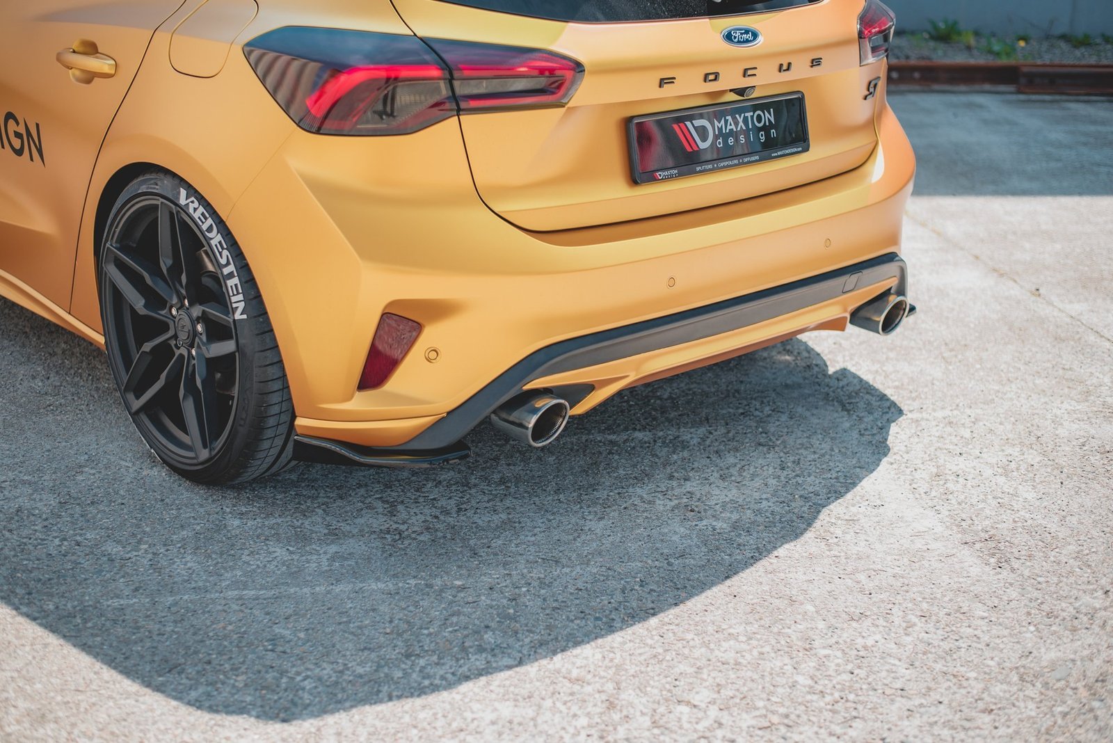 Splitters Laterales Traseros Ford Focus Hatchback ST Mk4 - Imagen 4