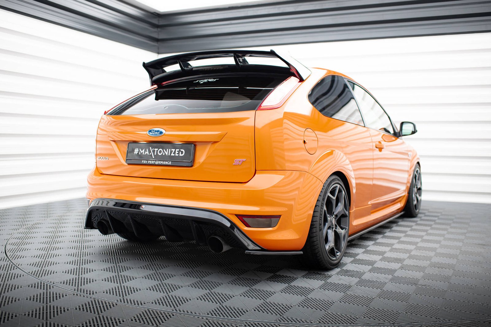 Splitters Laterales Traseros Ford Focus ST Mk2 FL - Imagen 2