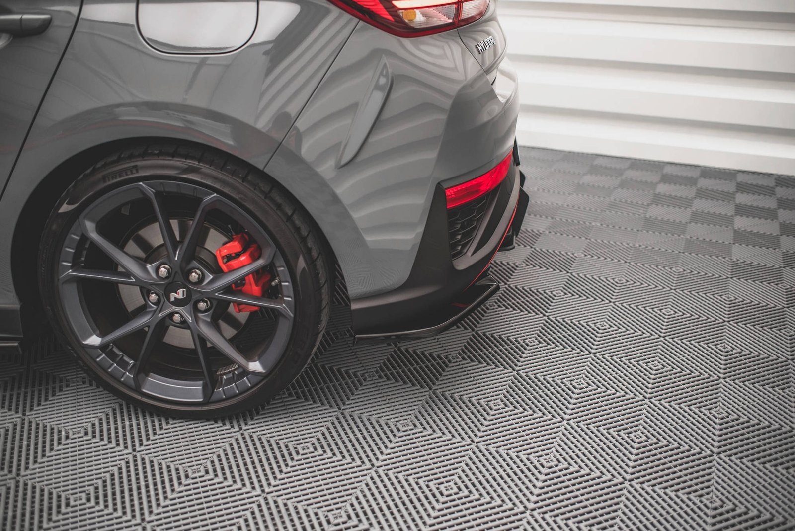 Splitters Laterales Traseros Hyundai I30 N Hatchback Mk3 Facelift