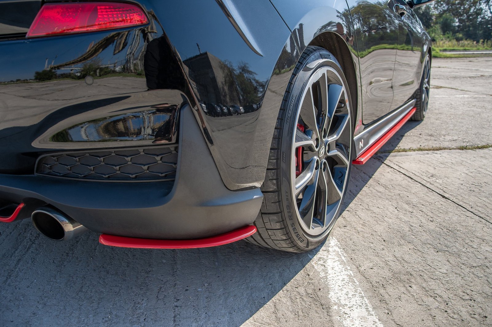 Splitters Laterales Traseros Hyundai I30 N Mk3 Hatchback