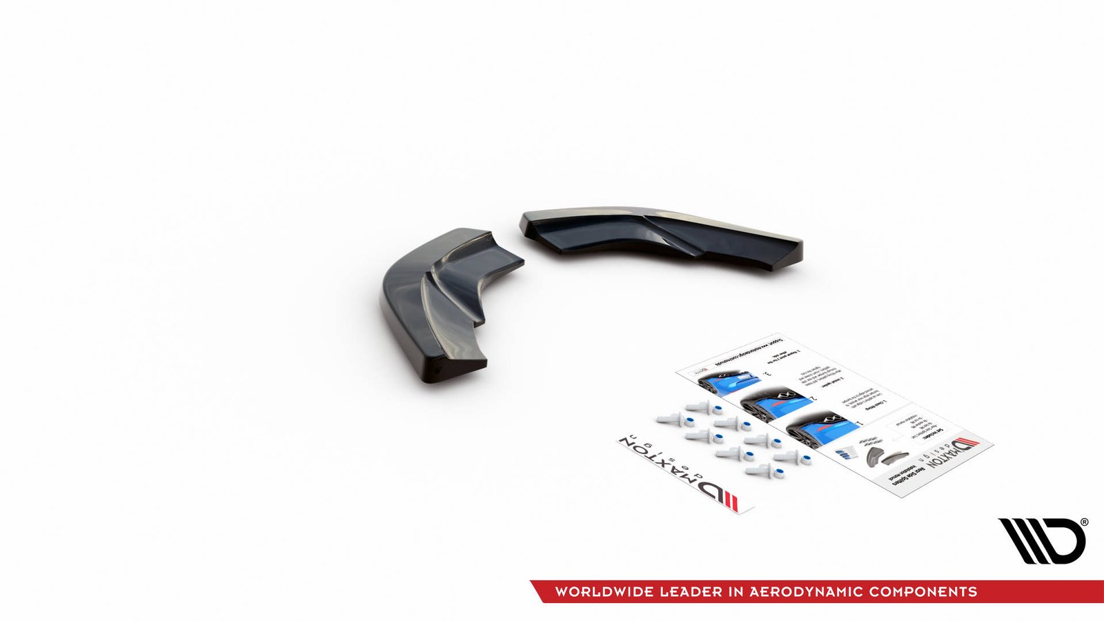 Splitters Laterales Traseros Mercedes-Benz A W176 - Imagen 5