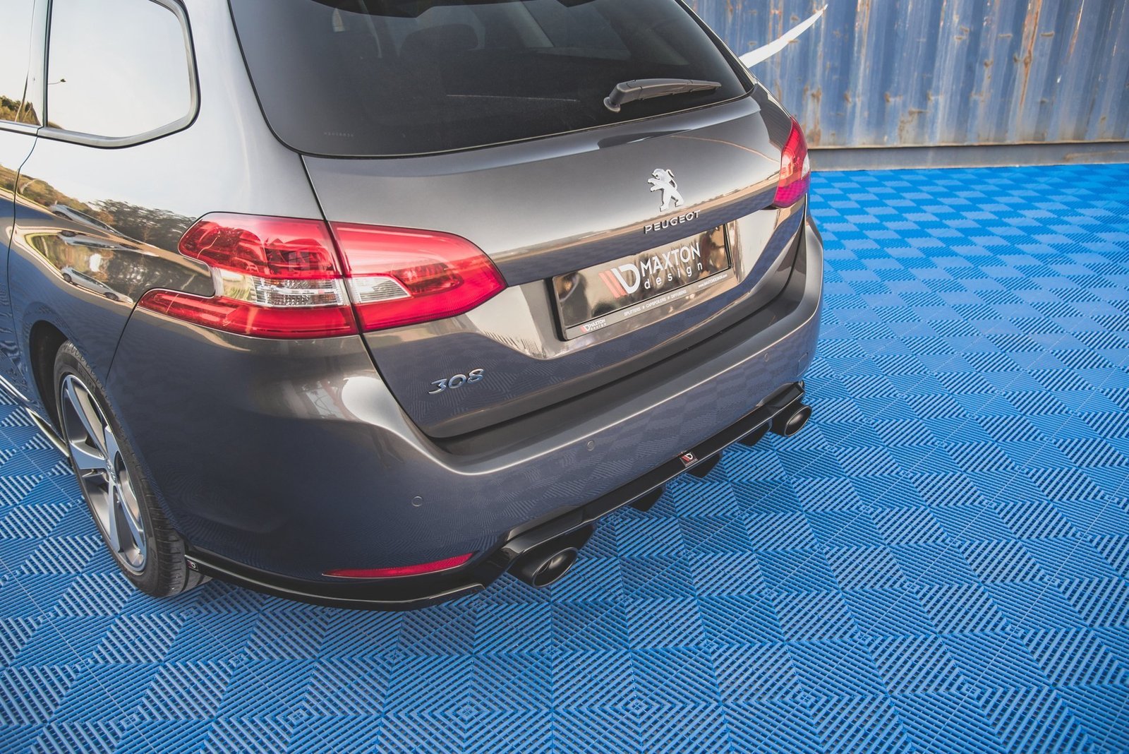 Splitters Laterales Traseros Peugeot 308 SW Mk2 - Imagen 2
