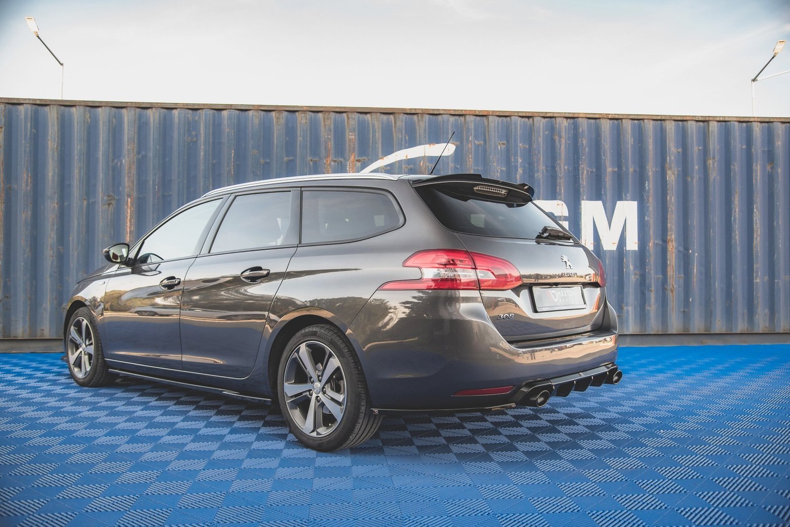 Splitters Laterales Traseros Peugeot 308 SW Mk2 - Imagen 3