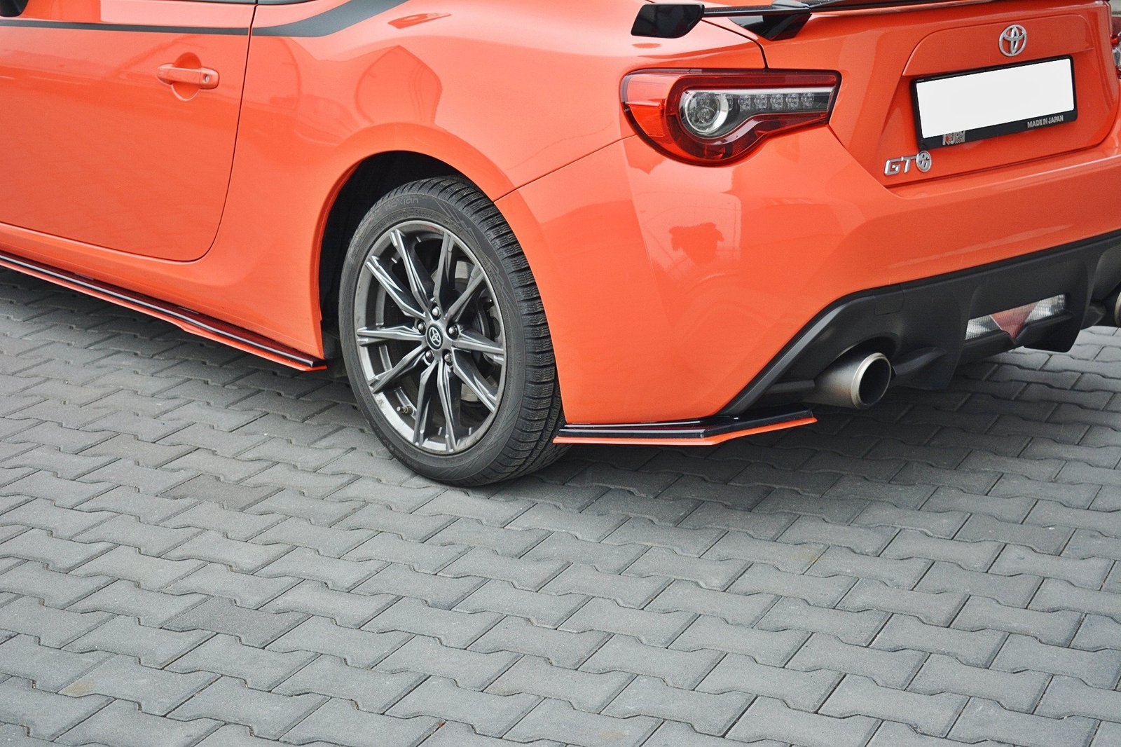 Splitters Laterales Traseros Toyota GT86 Facelift
