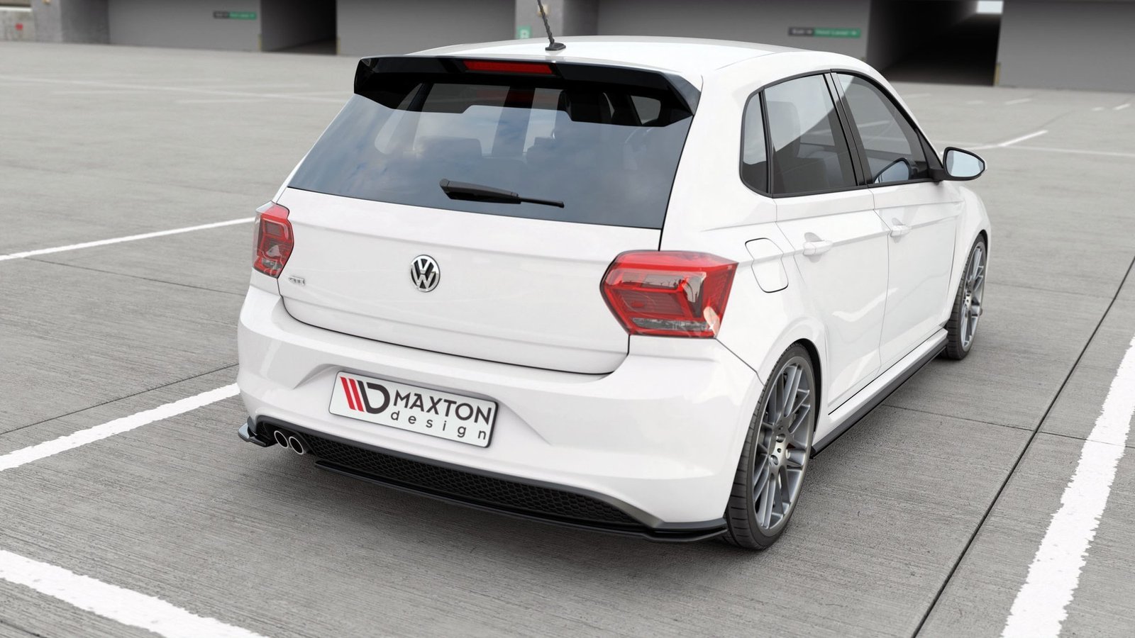 Splitters Laterales Traseros Volkswagen Polo GTI / R-line Mk6