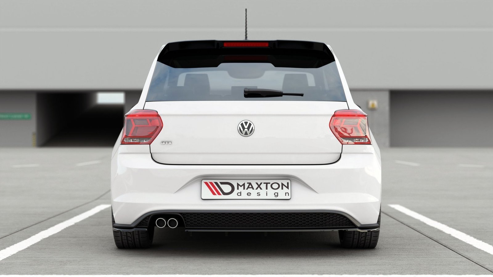 Splitters Laterales Traseros Volkswagen Polo GTI / R-line Mk6 - Imagen 4