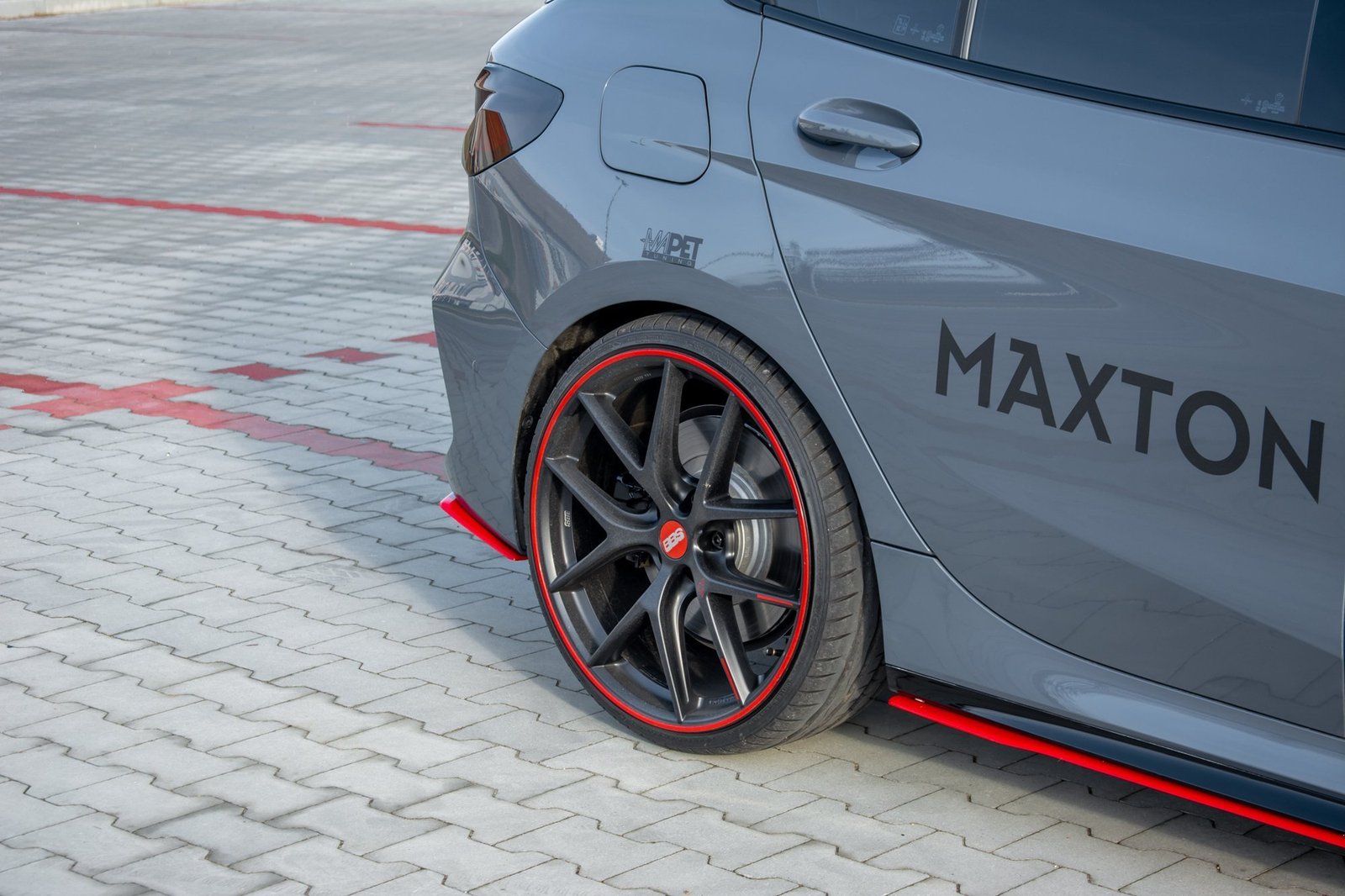 Splitters Laterales Traseros for BMW 1 F40 M-Pack - Imagen 2