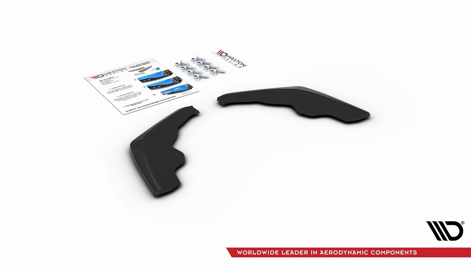 Splitters Laterales Traseros for BMW 1 F40 M-Pack