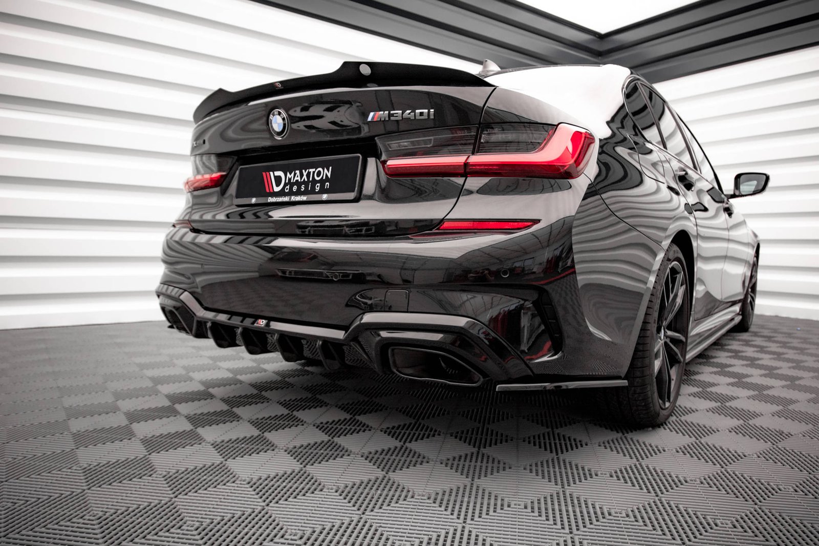 Splitters Laterales Traseros BMW M340i / M-Pack G20 / G21