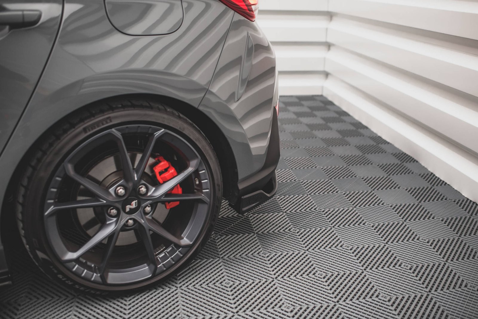 Splitters Laterales Traseros Hyundai I30 N Hatchback Mk3 Facelift - Imagen 2