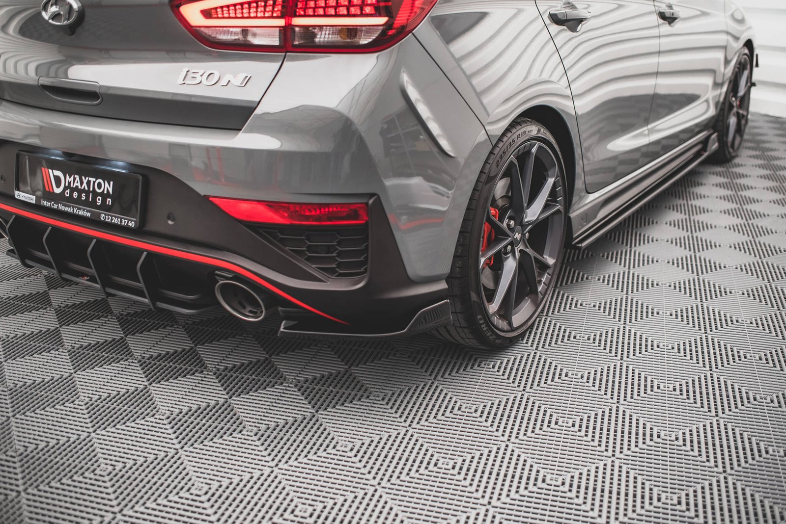 Splitters Laterales Traseros Hyundai I30 N Hatchback Mk3 Facelift