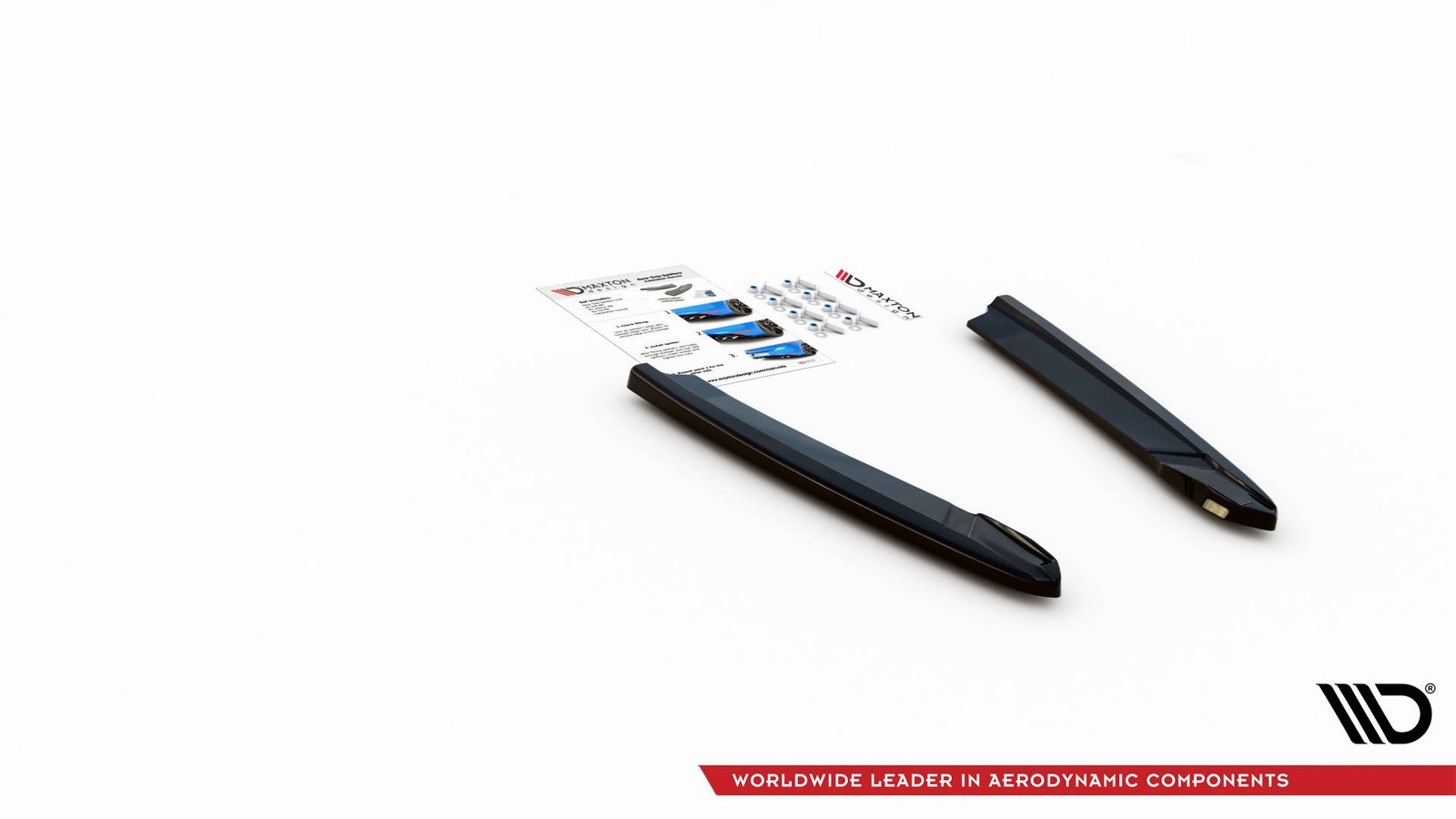 Splitters Laterales Traseros Skoda Octavia RS Mk4 - Imagen 4