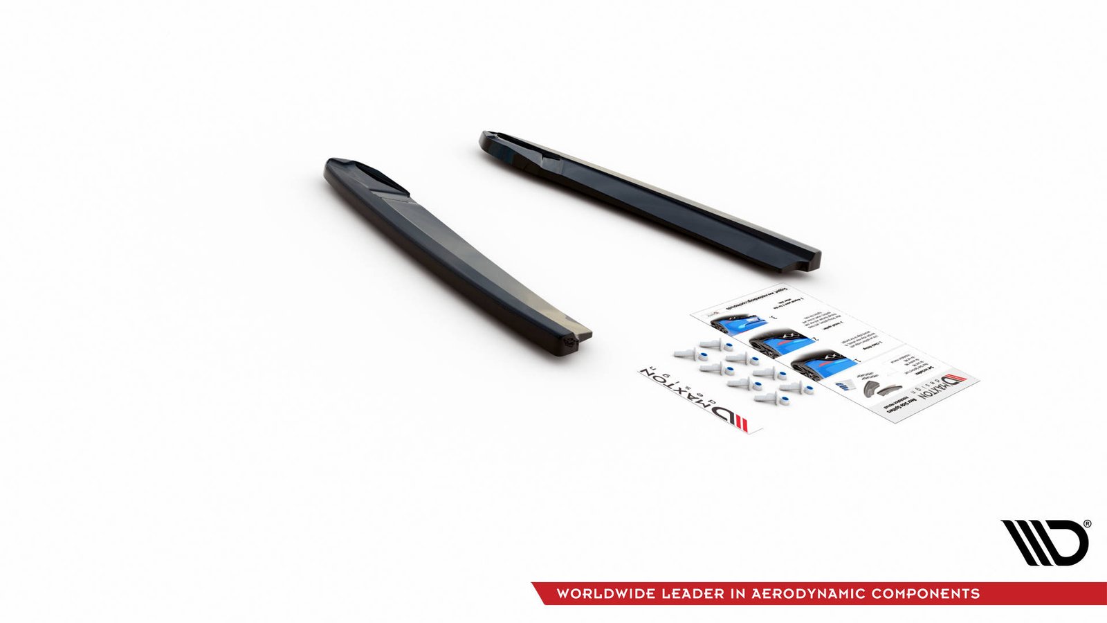 Splitters Laterales Traseros Skoda Octavia RS Mk4 - Imagen 5