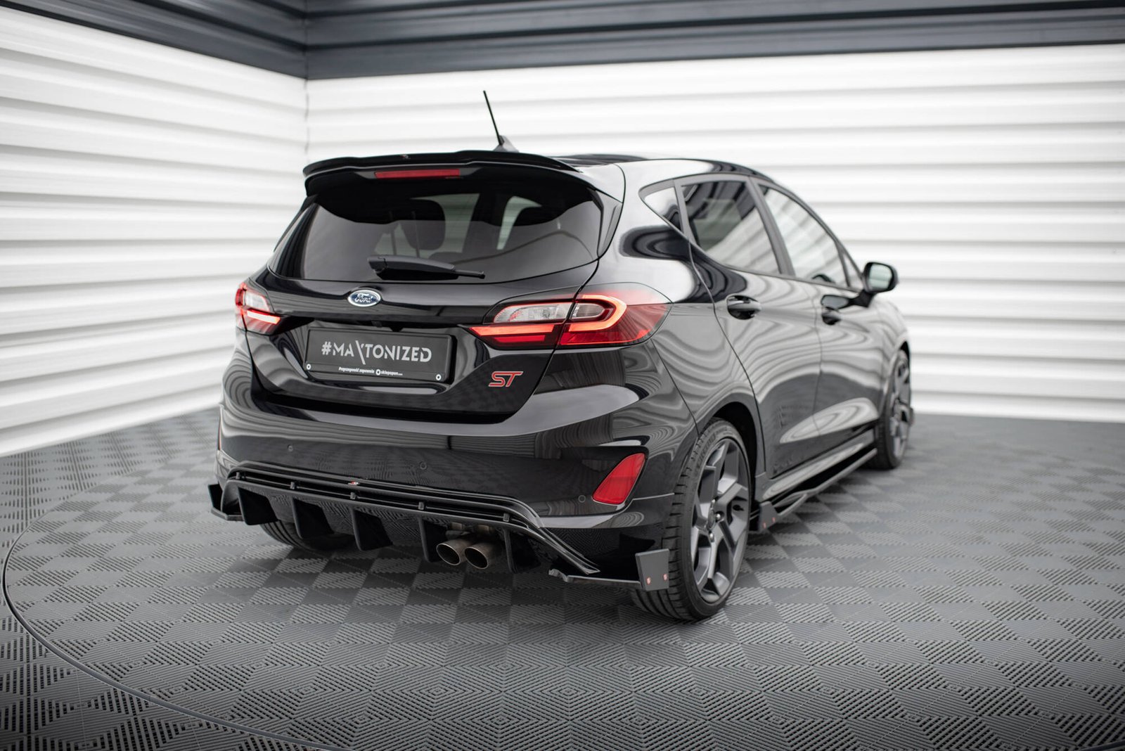Splitters Laterales Traseros + Flaps Aerodinámicos Ford Fiesta ST Mk8 - Imagen 2