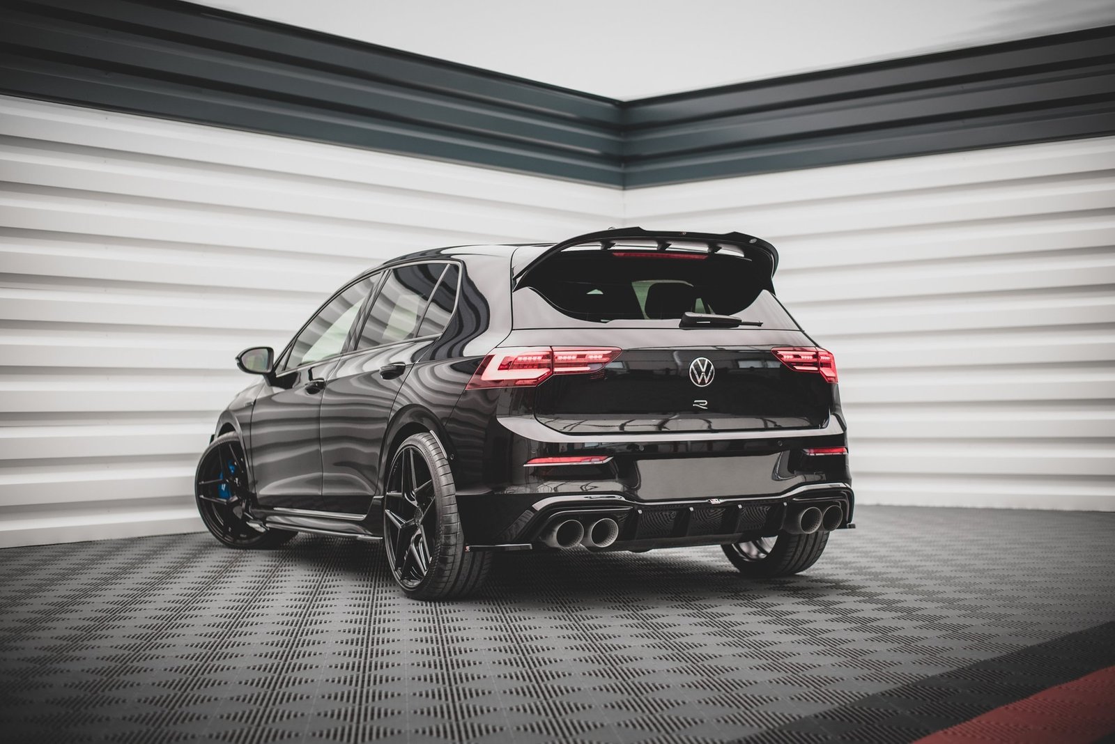Splitters Laterales Traseros for Volkswagen Golf R Hatchback Mk8 - Imagen 2