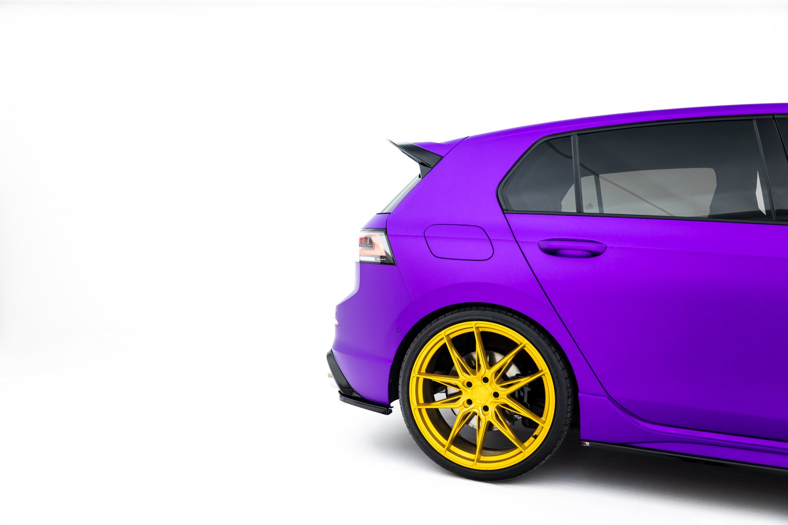 Splitters Laterales Traseros for Volkswagen Golf R Hatchback Mk8 - Imagen 8