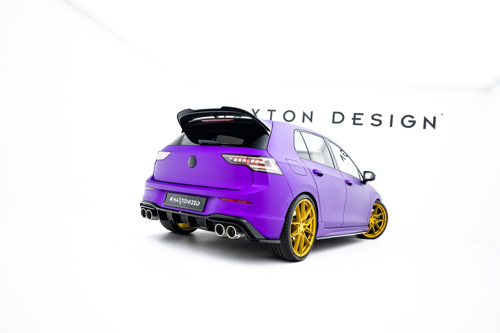 Splitters Laterales Traseros for Volkswagen Golf R Hatchback Mk8 - Imagen 7