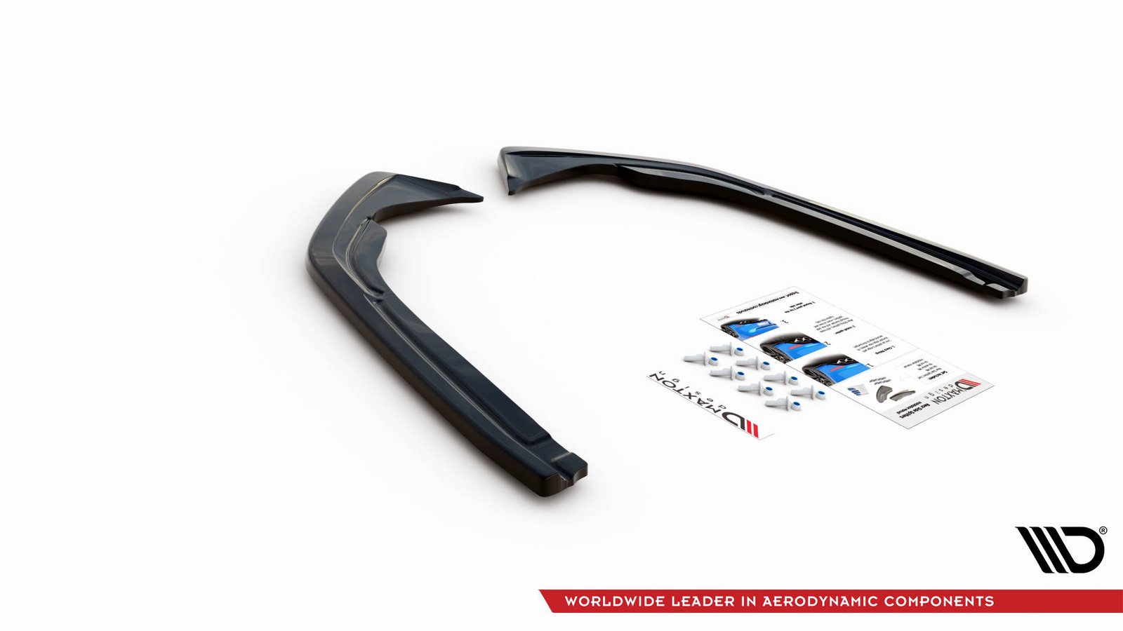 Splitters Laterales Traseros Volkswagen Arteon R-Line Sedan / Shooting Brake Mk1 Facelift - Imagen 4