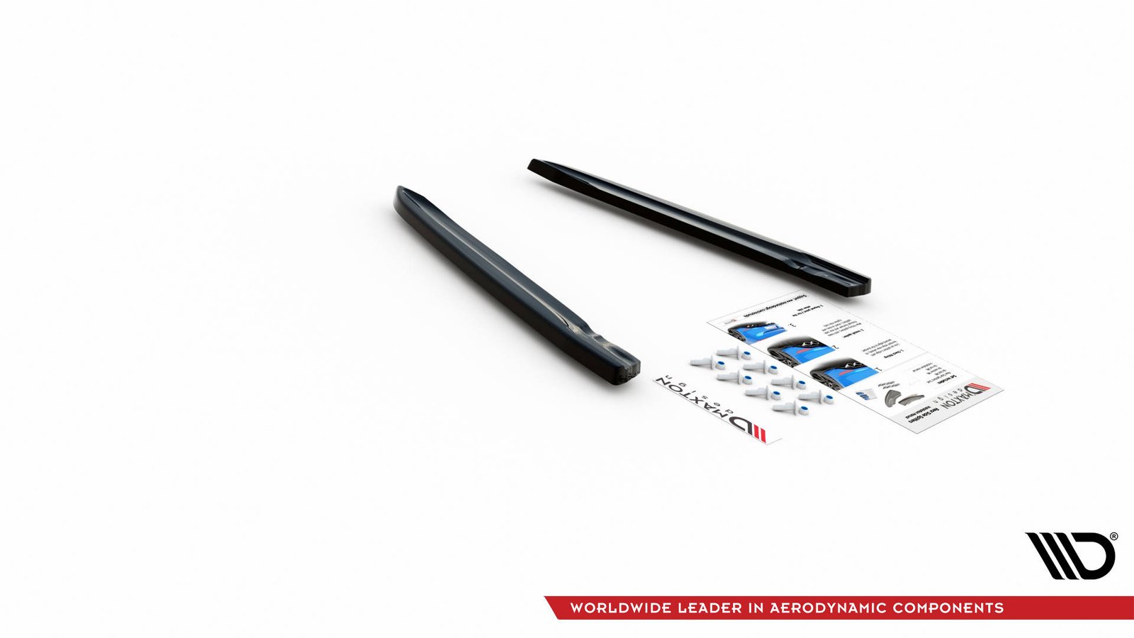 Splitters Laterales Traseros Volkswagen Arteon R Sedan / Shooting Brake Mk1 Facelift - Imagen 5