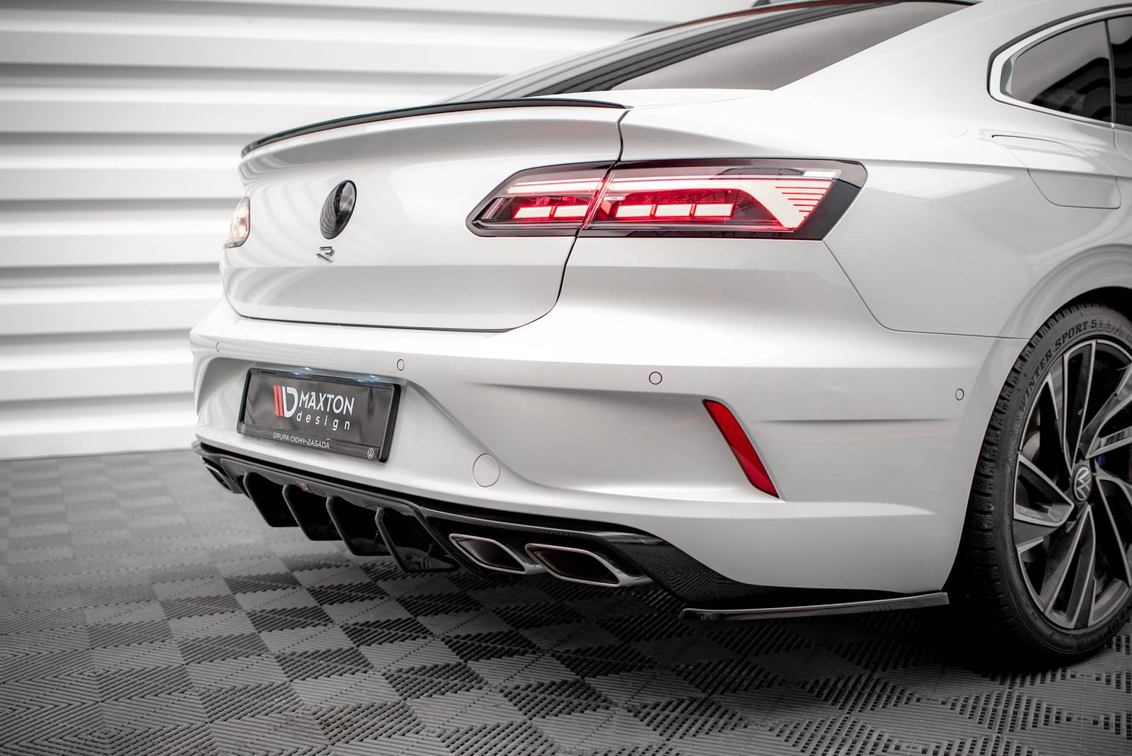 Splitters Laterales Traseros Volkswagen Arteon R Sedan / Shooting Brake Mk1 Facelift