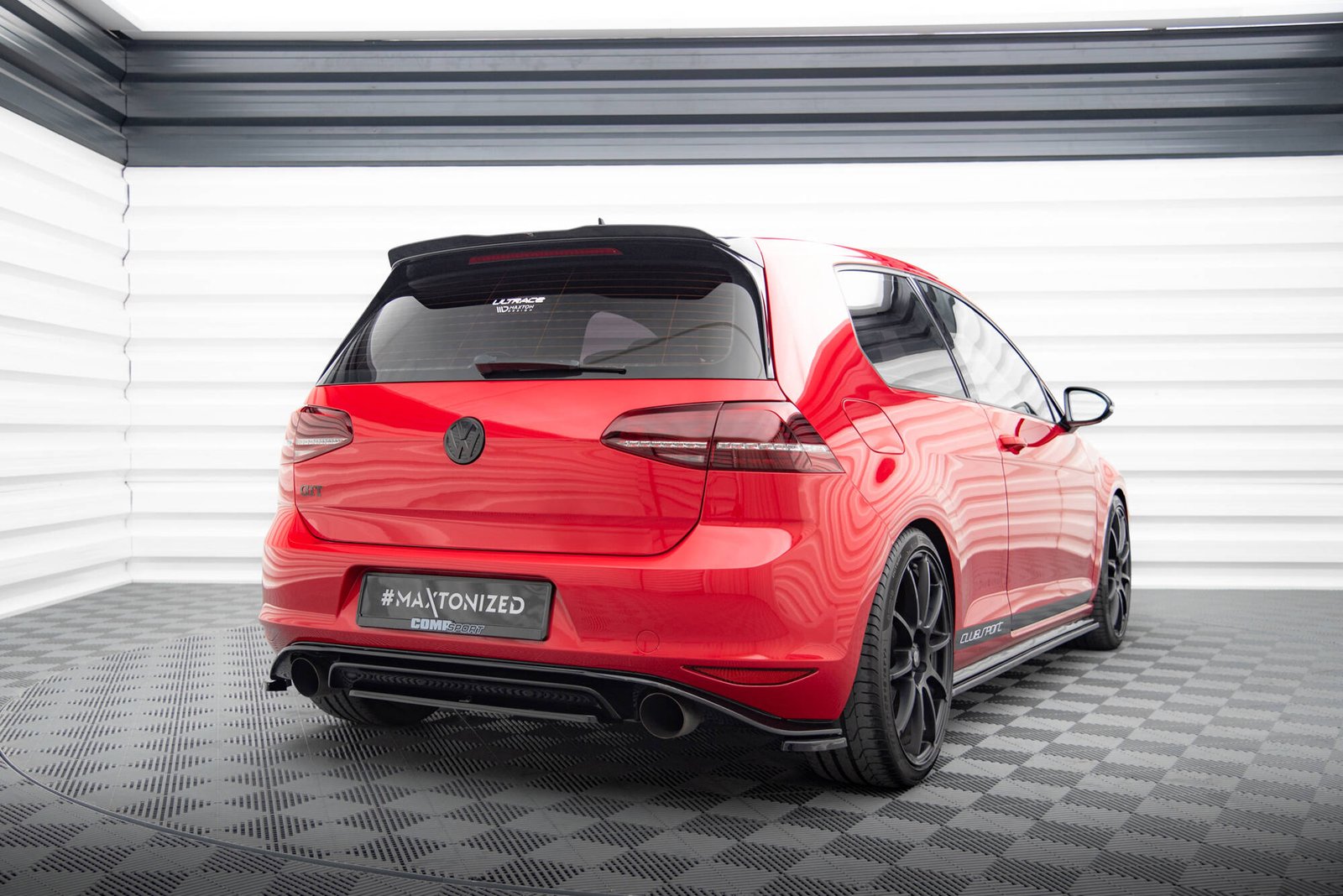 Splitters Laterales Traseros Volkswagen Golf GTI Clubsport Mk7 - Imagen 2