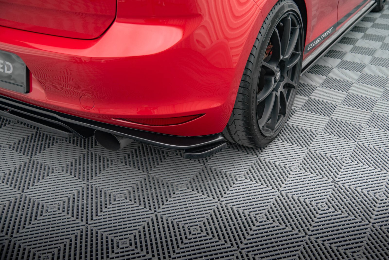 Splitters Laterales Traseros Volkswagen Golf GTI Clubsport Mk7