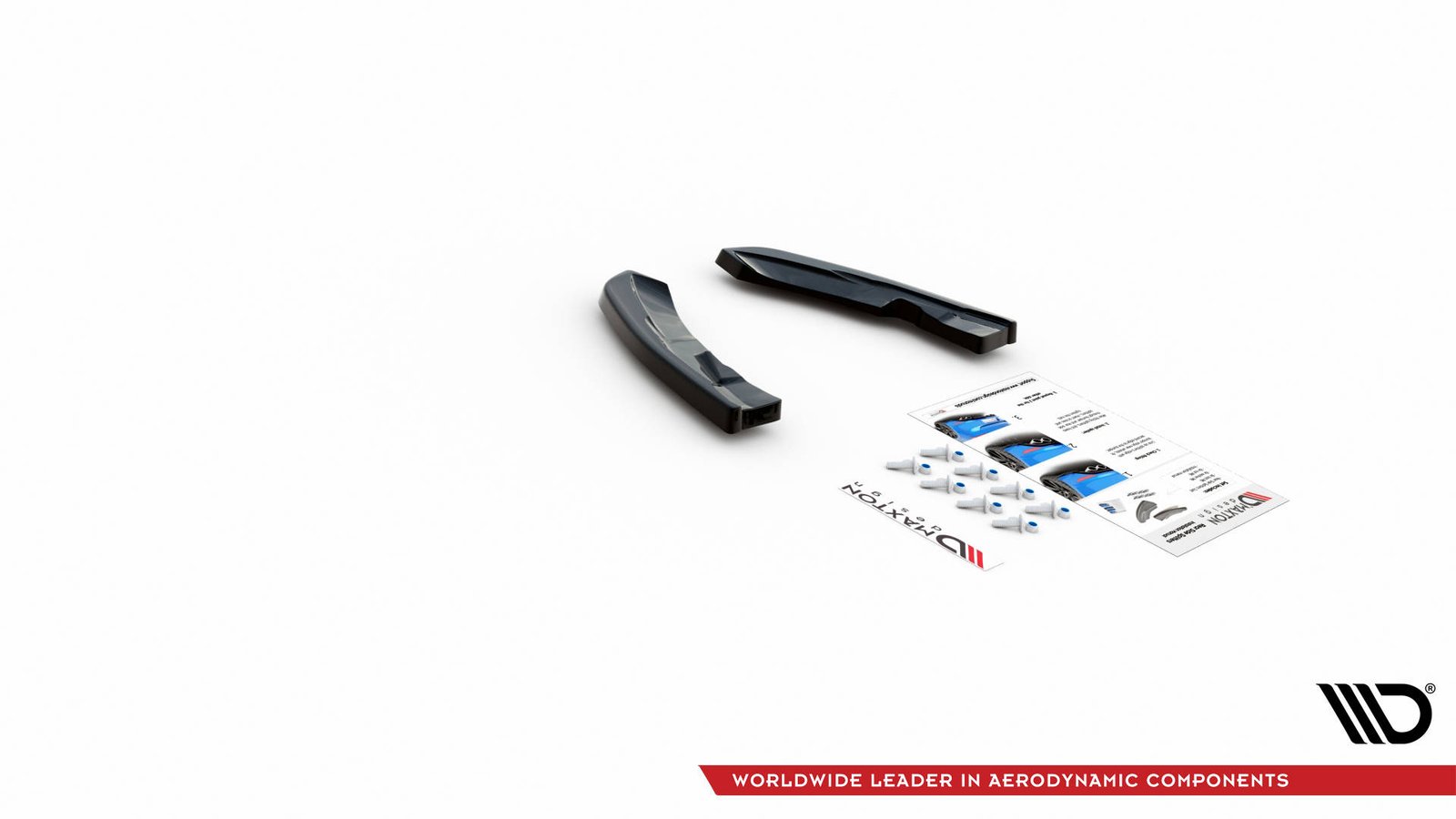 Splitters Laterales Traseros Volkswagen Tiguan R Mk2 Facelift - Imagen 4
