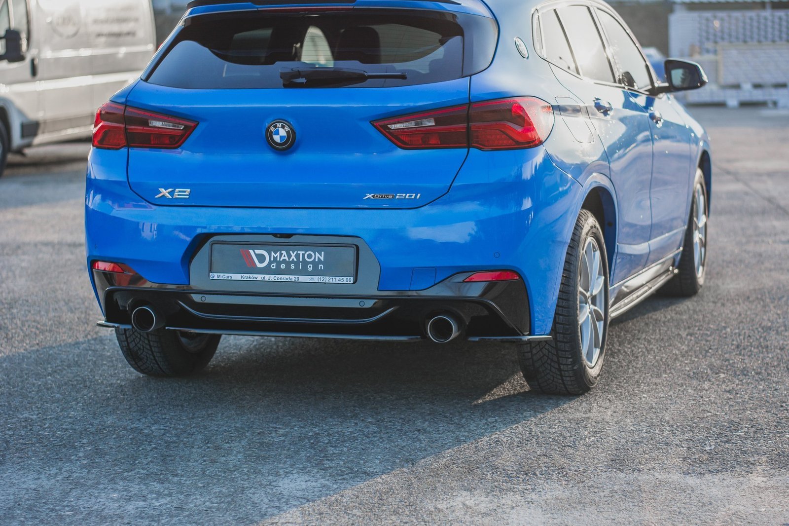 Splitters Laterales Traseros for BMW X2 F39 M-Pack - Imagen 2