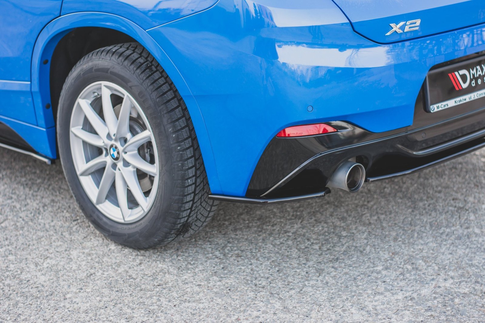 Splitters Laterales Traseros for BMW X2 F39 M-Pack