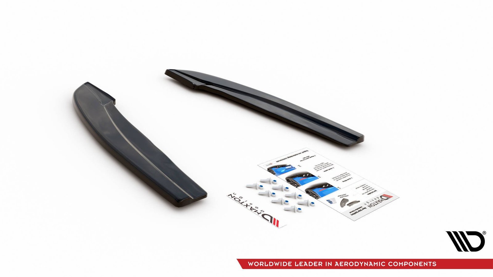 Splitters Laterales Traseros for (For Faldón Trasero v.1) Ford Focus ST-Line Estate Mk4 - Imagen 5