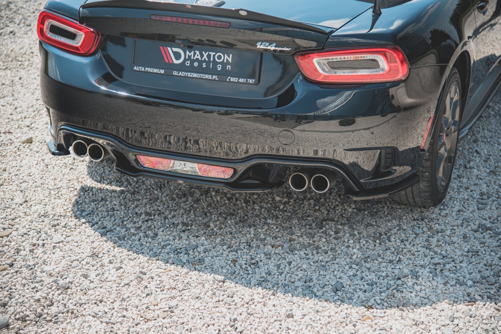 Splitter Trasero Abarth 124 Spider