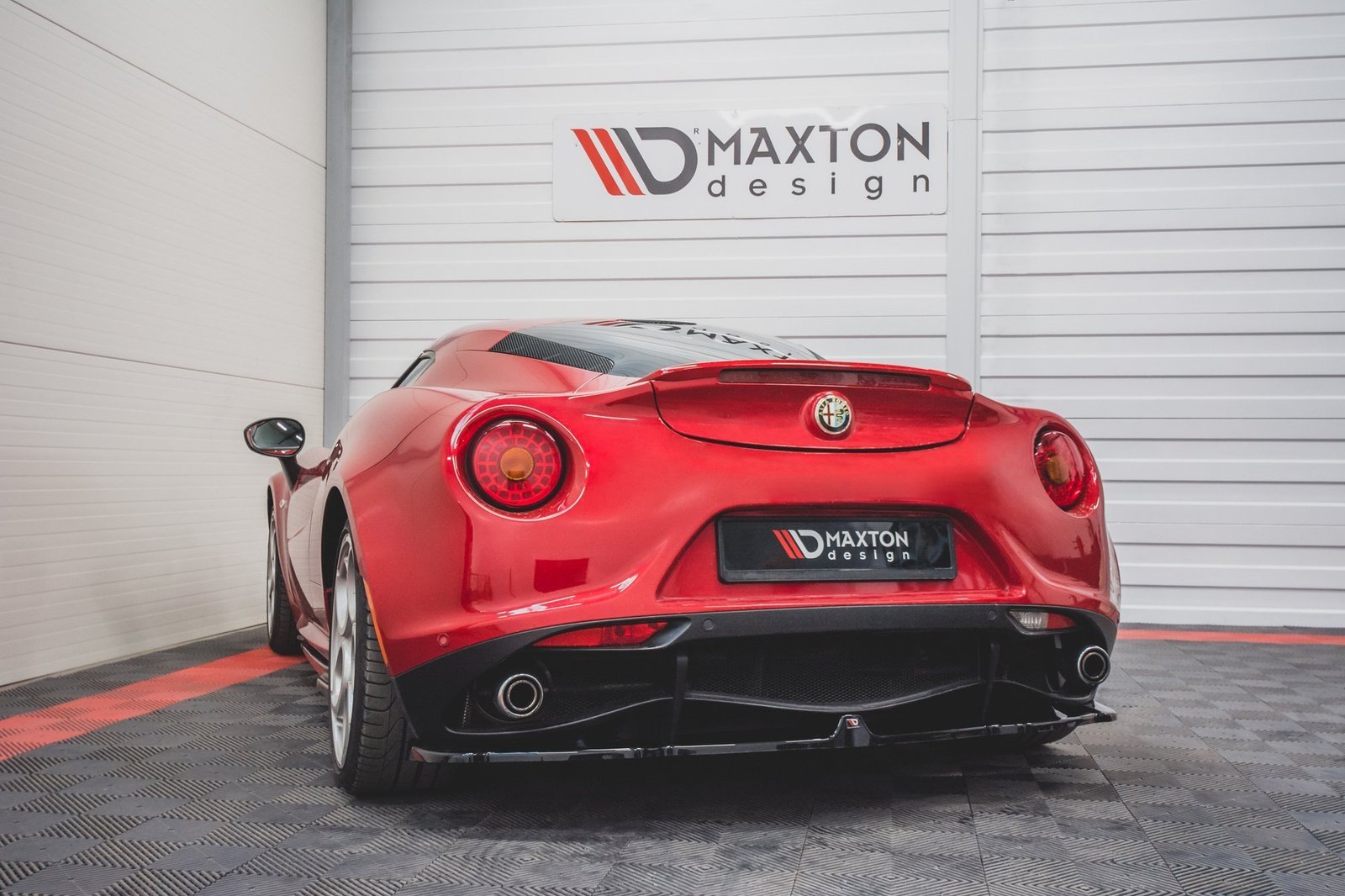 Splitter Trasero Alfa Romeo 4C