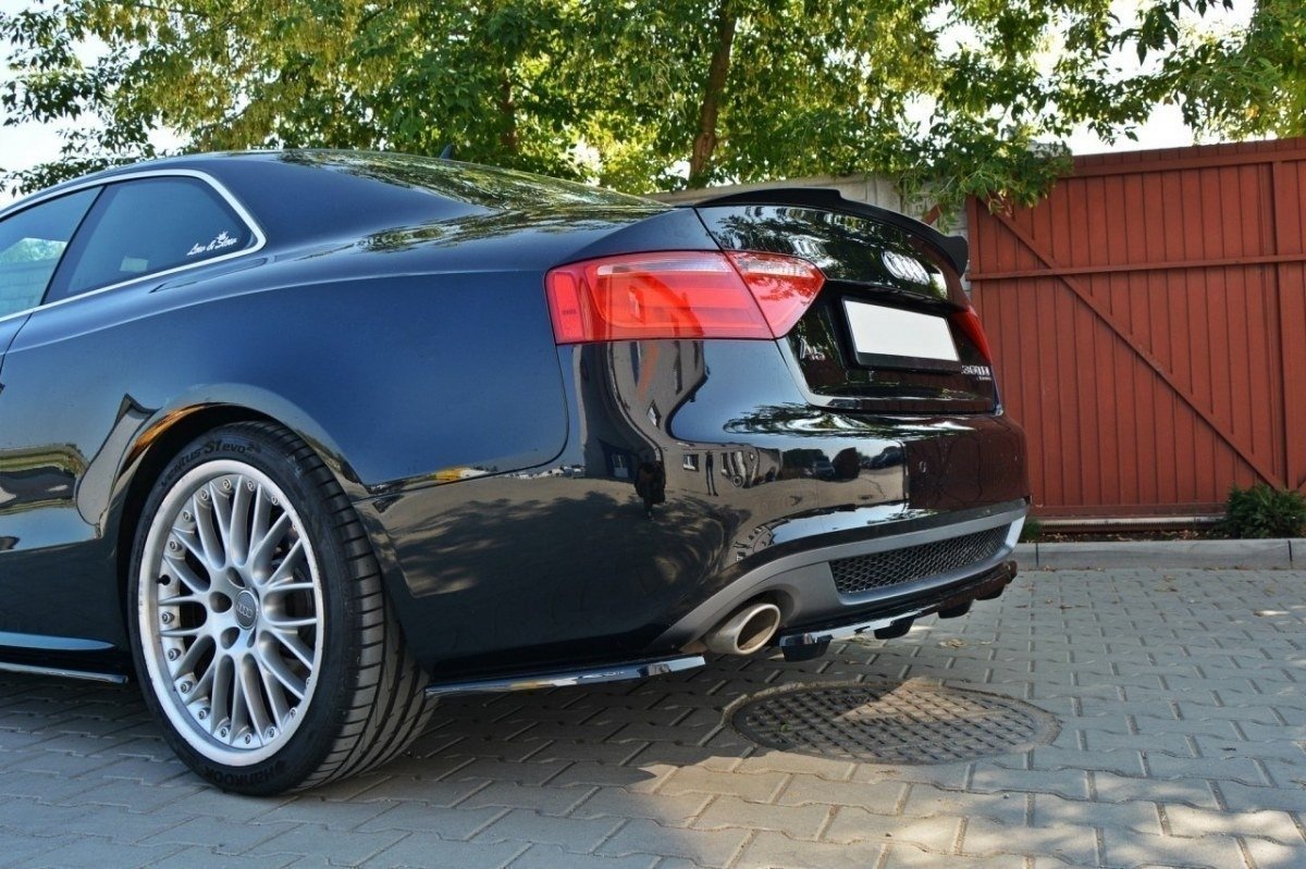 Splitter Trasero Audi A5 Coupe / Sportback S-Line 8T (with a vertical bar) - Imagen 2