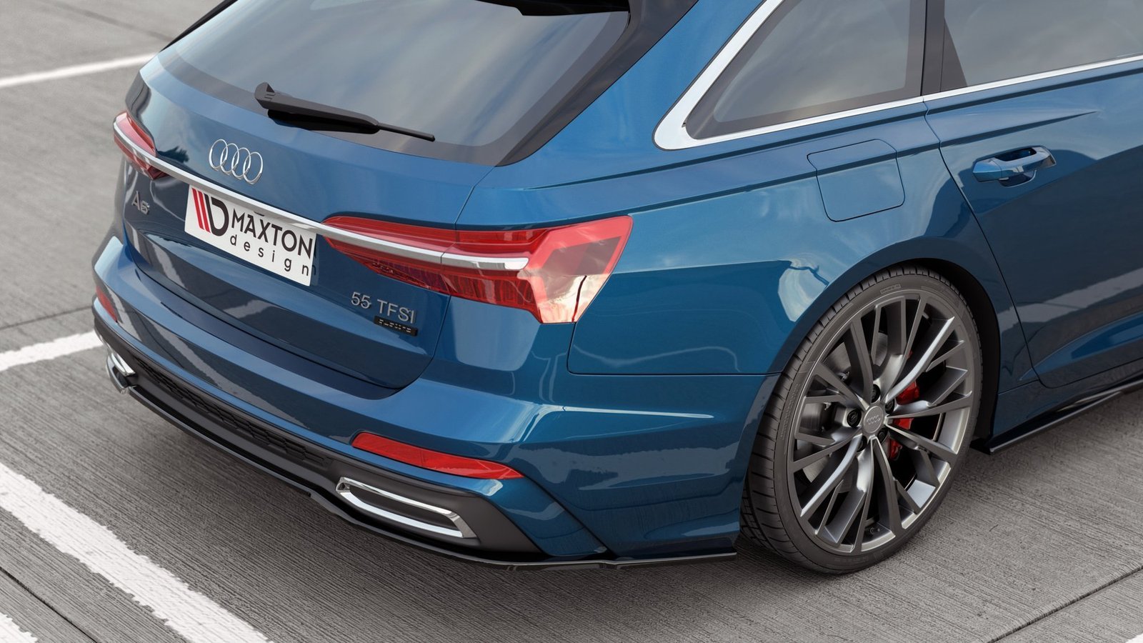 Splitter Trasero Audi A6 S-Line C8 - Imagen 3