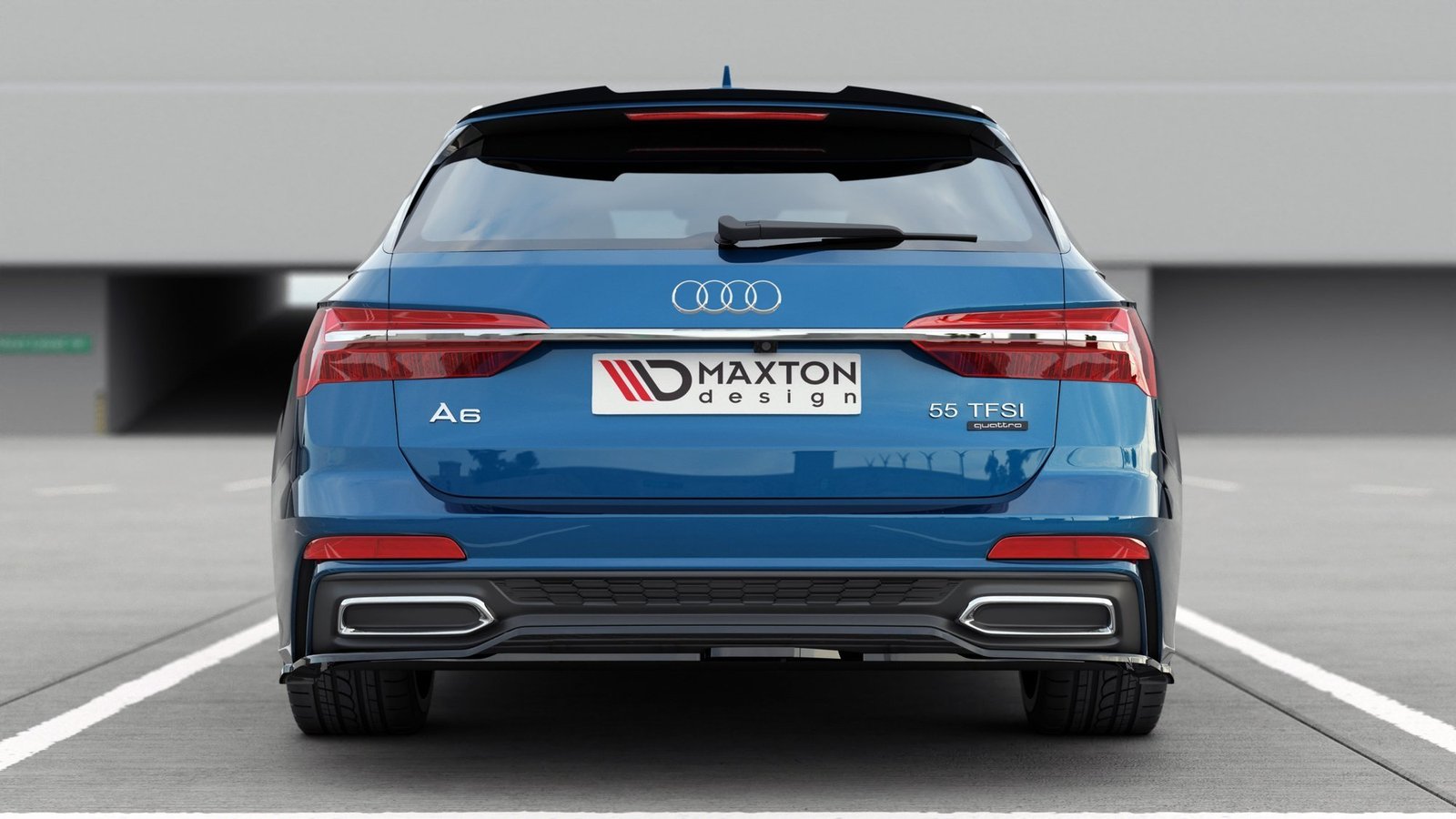 Splitter Trasero Audi A6 S-Line C8
